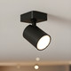 1 Light Spotlight GU10 50W IP20 112mm Matte Black 1 Light Spotlight GU10 50W IP20 112mm Matte Black